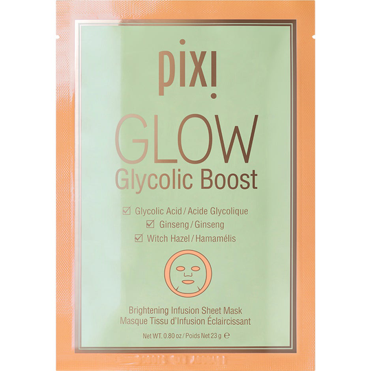 Pixi GLOW Glycolic Boost Sheet Masks, Pixi Kangasnaamiot