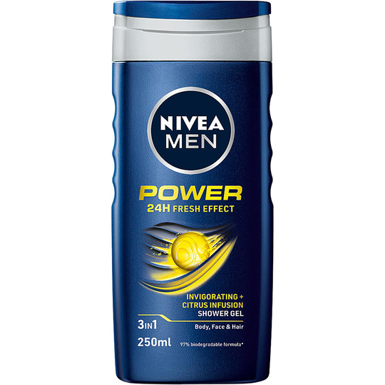 MEN Shower, Nivea Kylpy & Suihku