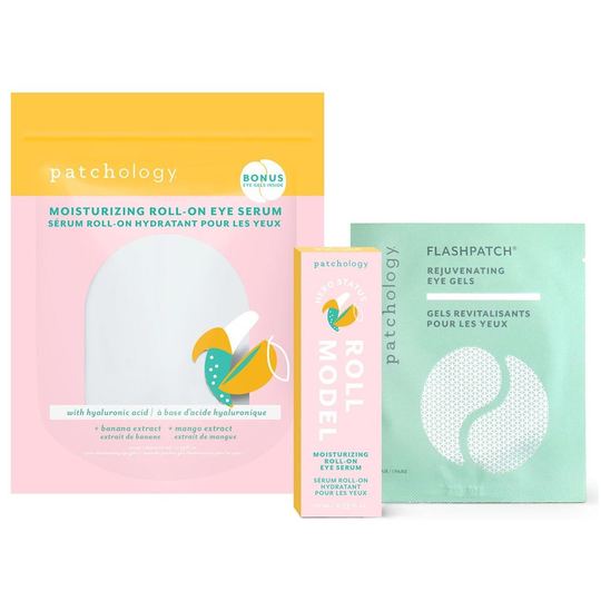 Patchology Roll Model Moisturizing Eye Serum + Eye Gel 10 ml