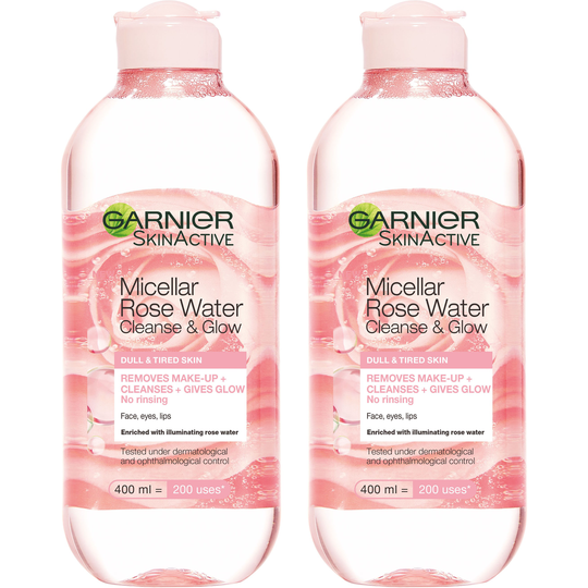 Garnier Skin Active Micellar rose water Duo