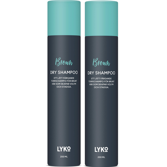 LYKO Dry Shampoo Brown Duo-Kit