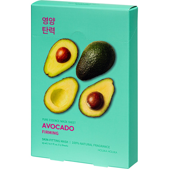Pure Essence Mask Sheet Avocado, Holika Holika Kasvonaamiot