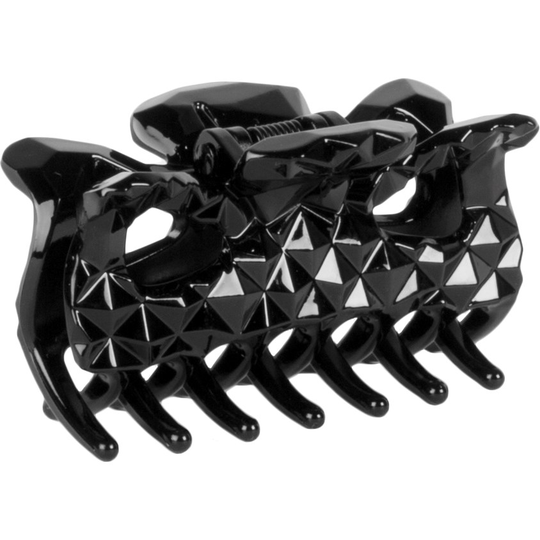 LYKO Hair Clip Diamond Solid Black 6cm