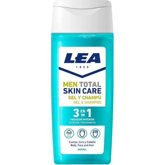 LEA Men 5 in 1 Intense & Freshness Shower Gel and Shampoo 300 ml