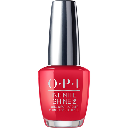 OPI Infinite Shine Scotland Red Heads Ahead