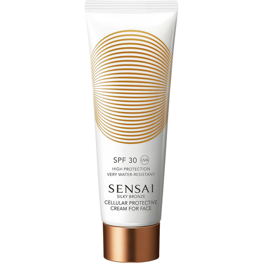 Silky Bronze Cellular Protective Cream For Face Spf30, Sensai Aurinkosuoja kasvot