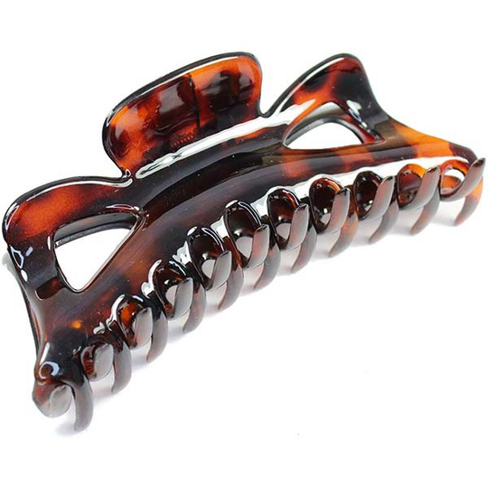 LYKO hiusklipsi Transperant Brown
