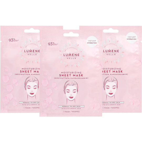 Moisturizing Sheet Mask, Lumene Ihonhoitopakkaukset