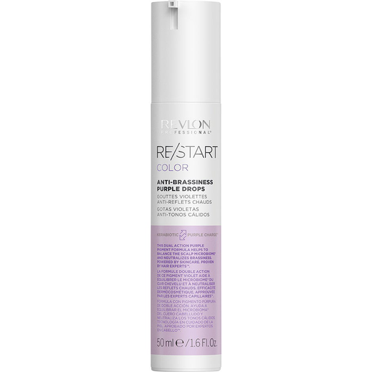 Restart Color Anti-Brasiness Purple Drops, 50 ml Revlon Professional Muotoilutuotteet