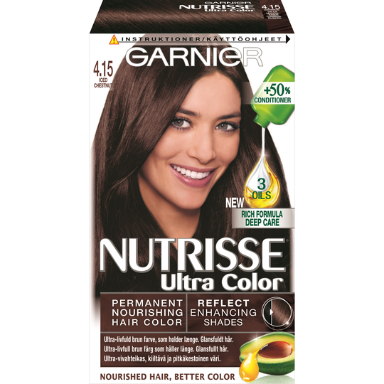 Garnier Nutrisse Ultra Color 4.15 Iced chestnut 4.15 Iced Chestnu