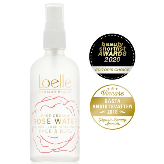 Loelle Rosenvatten 100 ml