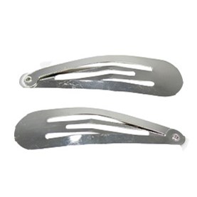 LYKO 2 kpl hiussolkia Silver