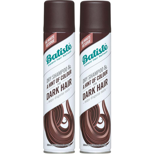 Dry Shampoo Dark & Deep Brown Duo, Batiste Kuivashampoo