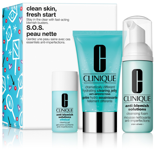 Clinique Clean Skin, Fresh Start Set 115000 st