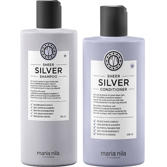 Sheer Silver Duo, Maria Nila Shampoo