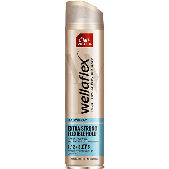 WellaFlex Hairspray Extra Strong Hold, 250 ml Wella Styling Muotoilutuotteet