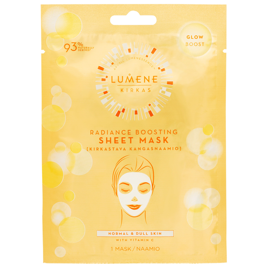 Lumene Kirkas Radiance Boosting Sheet Mask 1 pcs