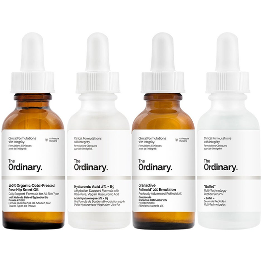 Anti-aging Routine Moderate Strenght, The Ordinary Ihonhoitopakkaukset
