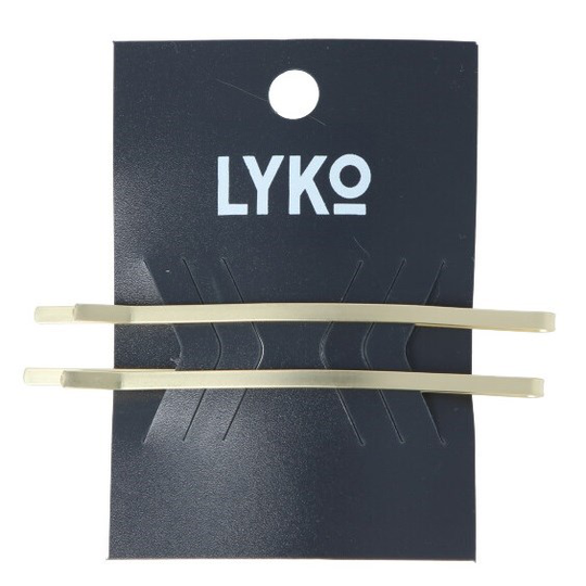 LYKO Hairpins Brushed Guld