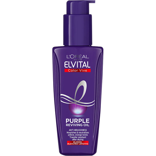 Elvital Color Vive Purple Oil, 100 ml L'Oréal Paris Hiusöljyt