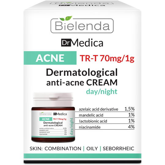Bielenda DR MEDICA ACNE Dermatologic anti-acne face cream day/nig