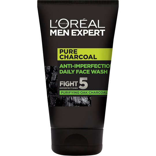 Pure Characoal Wash, 100 ml L'Oréal Paris Meikinpoistoaine