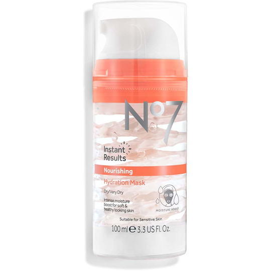Instant Results Nourishing Hydration Mask, 100 ml No7 Kasvonaamiot