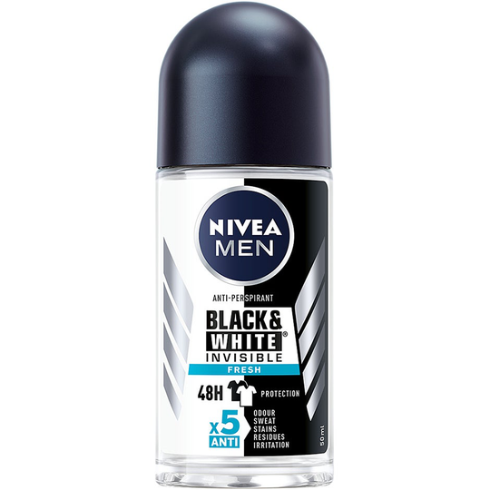 MEN Invisible Black & White, 50 ml Nivea Miesten deodorantit
