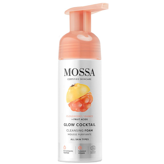 Glow Cocktail Cleansing Foam, 150 ml MOSSA Ihonpuhdistus