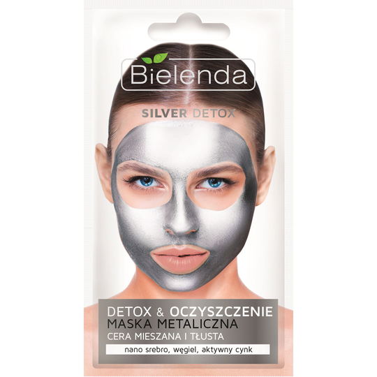 Bielenda SILVER DETOX detoxifying face mask for mixed and oily s