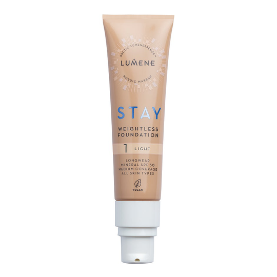 Stay Weightless Foundation SPF 30, 30 ml Lumene Meikkivoide