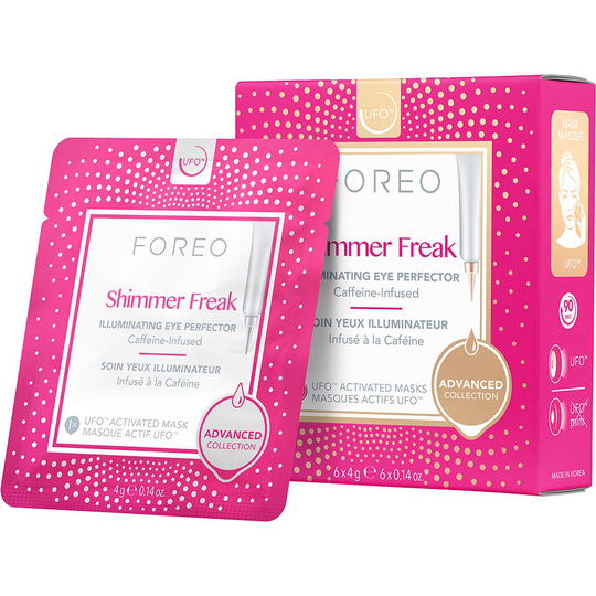 FOREO UFO Mask Shimmer Freak, Foreo Silmät