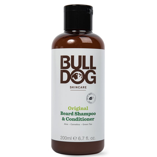 Bulldog Original Beard Shampoo & Conditioner, 200 ml Bulldog Parta & Viikset