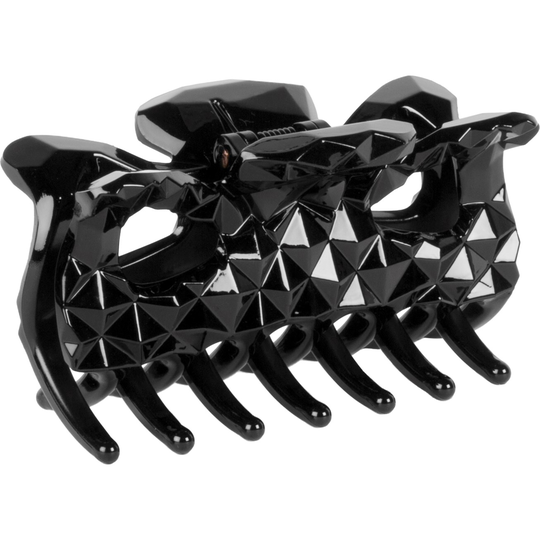 LYKO Hair Clip Diamond Solid Black 9cm