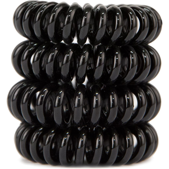 LYKO Invisible Hair Tie Black 4-pack