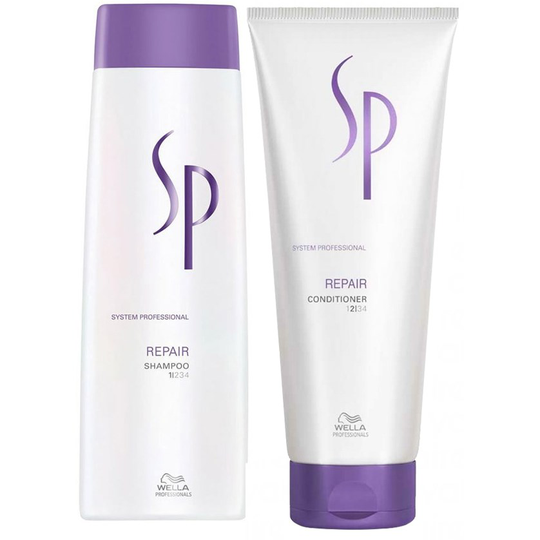 Wella Professionals SP Wella Sp Repair Shampoo + Conditioner