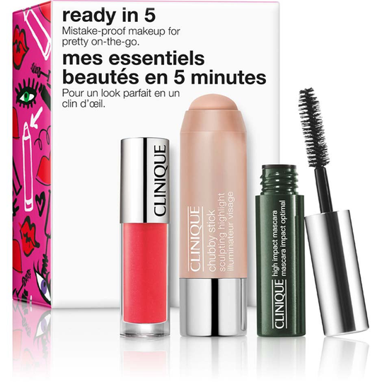 Ready In 5 Set, Clinique Meikkisetit