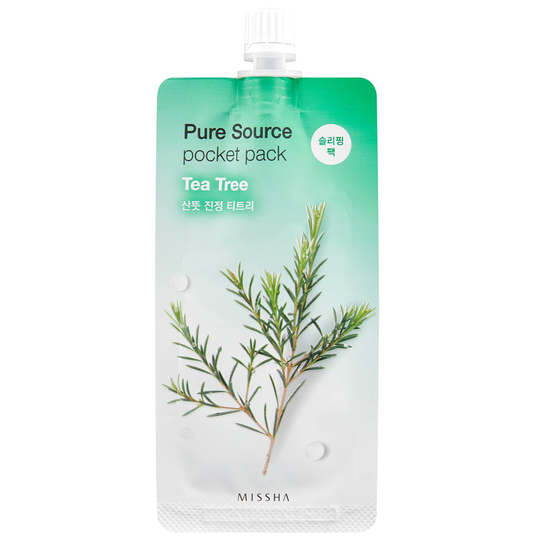 Pure Source Pocket Pack (Tea Tree), MISSHA Kasvonaamiot