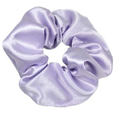LYKO Yksivärinen silkkiscrunchie Purple