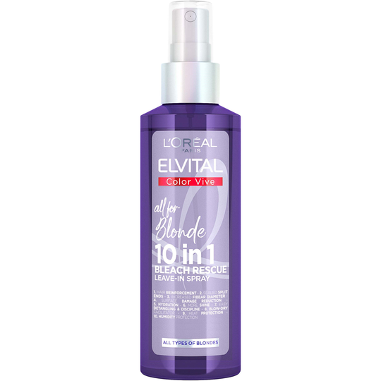 Loreal Paris Elvital Color Vive Bleach Rescue Leave-in Spray 15