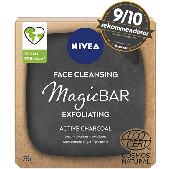 MagicBar Exfoliating Cleansing Bar, Nivea Kasvokuorinnat