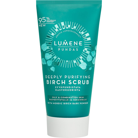 PUHDAS Deeply Purifying Birch Scrub, Lumene Kasvokuorinnat