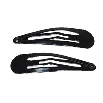 LYKO 2 kpl hiussolkia Black