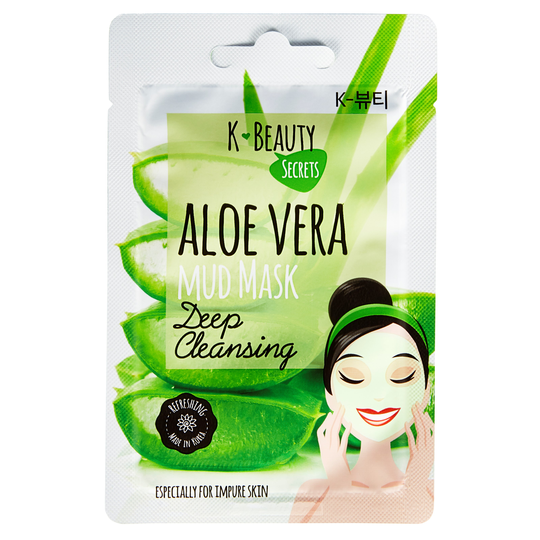 K- Beauty Secrets Aloe Vera Mud Mask 15 g