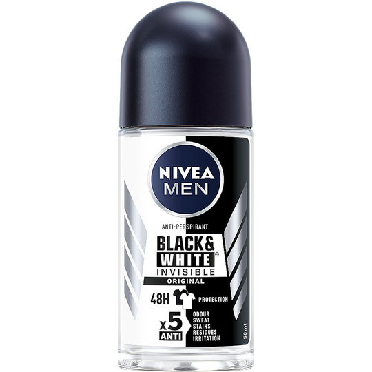 MEN Invisible Black & White, 50 ml Nivea Deodorantit
