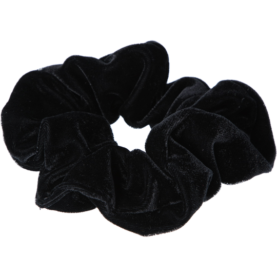 LYKO Hairscrunchie Velvet Look Black