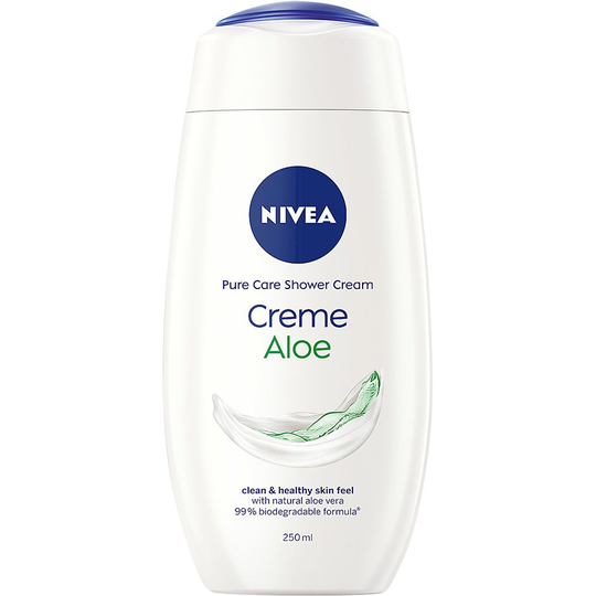 Shower Summer Creme Aloe, 250 ml Nivea Vartalon kosteutus