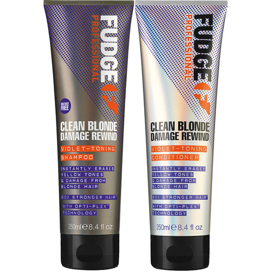 fudge Clean Blonde Care Damage Rewind Pakkaus