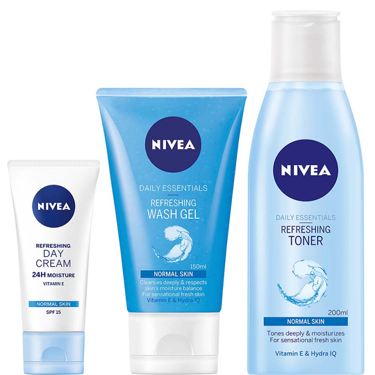 Skin Regimen For Normal Skin, Nivea Ihonhoitopakkaukset