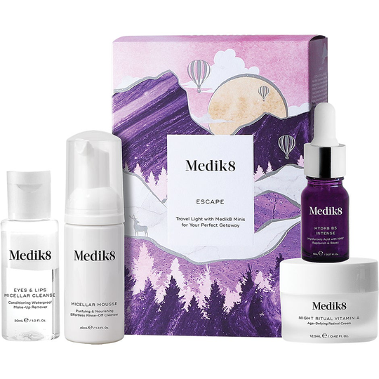 Escape Kit, Medik8 Ihonhoitopakkaukset